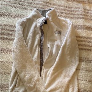 North face fleece zip up